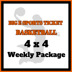 Big E Sports Ticket | Basketball | 4x4 Package (Mar 17-22)