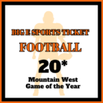 ***Big E Sports Ticket | Football | CFB | 20* MW CONF GOY (Saturday)