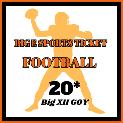 ***Big E Sports Ticket | Football | CFB | 20* CONF GOY (Saturday)