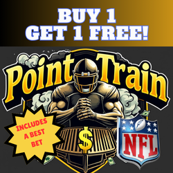 POINT TRAIN NFL WEEK 2 - BEST BET - BUY 1 GET 1 FREE - Sept 20