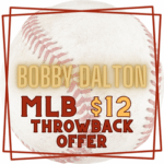 Dalton | MLB | $12 TUESDAY | 16-6 RUN