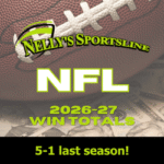Nelly's | 2026-27 Green Sheet NFL O/U Win Totals