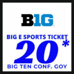 ***Big E Sports Ticket | Football | CFB | 20* B10 CONF GOY (Saturday)